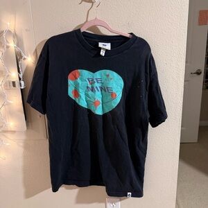 Kidrobot “Be Mine” Graphic Tee Black Size Large Streetwear Art Shirt